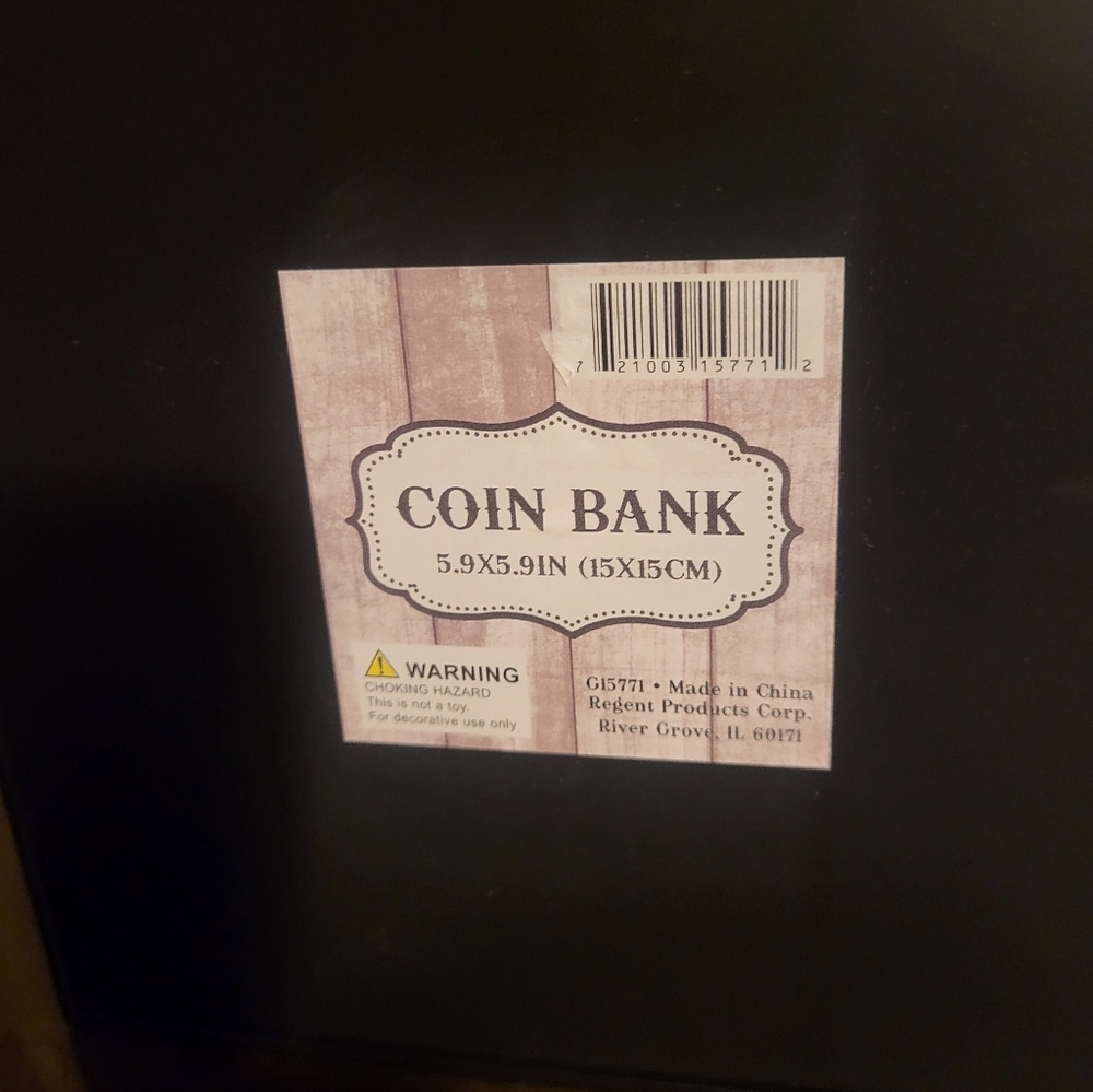 Coin Bank - Picture 3 of 3